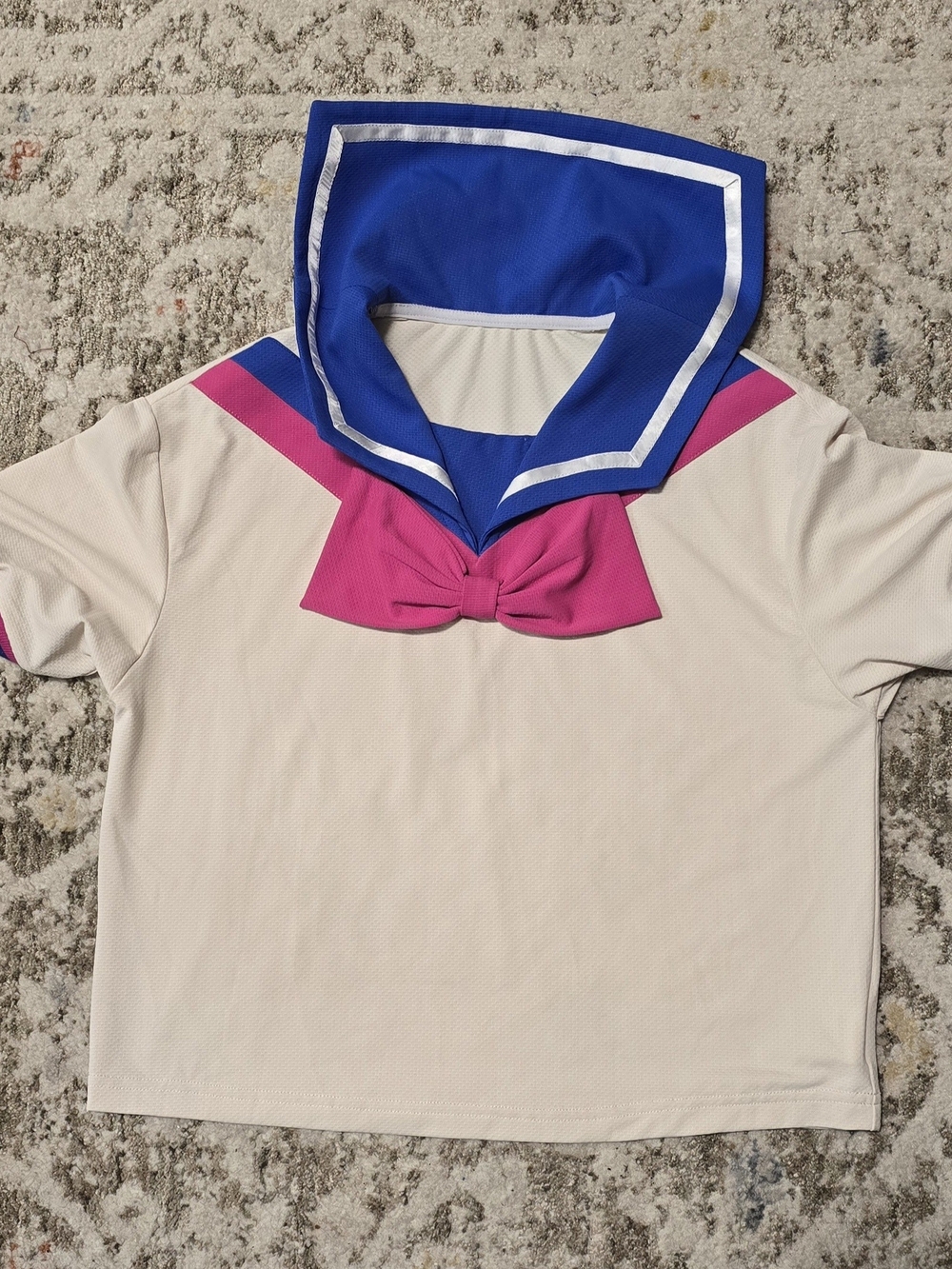 Make Every Day Count Rainbow Graphic Women's Blouse - Navy & Multicolor - Picture 6 of 11